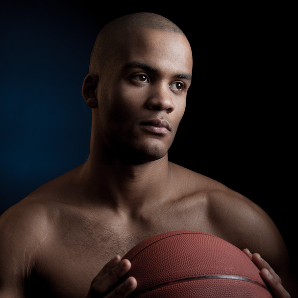 black athlete - Foto, Imagem