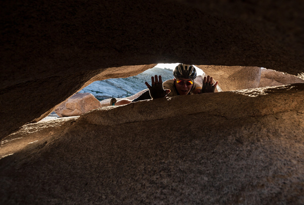 personas en cuevas subterráneas es una atracción muy interesante
 - Foto, Imagen