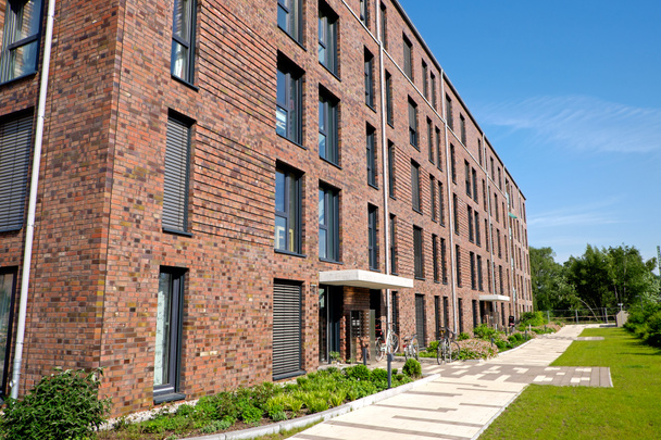 Modern red brick buildings - Photo, Image