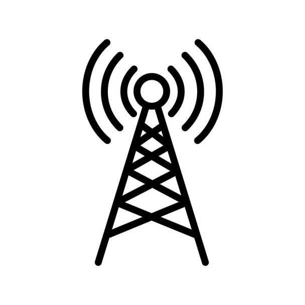 Antenna tower Vector icon which can easily modify or edit - Vector, Image