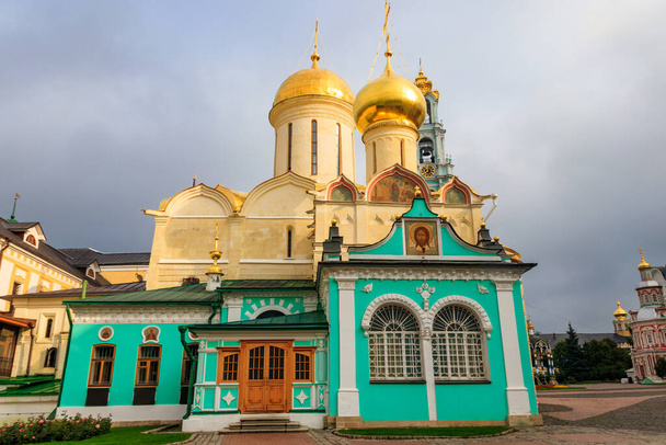 Catedral da Trindade Lavra de São Sérgio em Sergiev Posad, Rússia - Foto, Imagem
