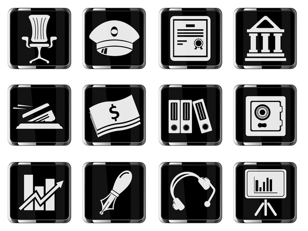 Business vector icons - Vector, Image