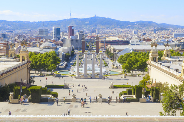 волшебный фонтан на площади Испании
 - Фото, изображение