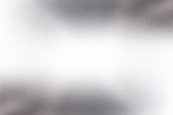 Светящаяся металлическая стена из фольги серебра с копировальным пространством, абстрактным текстурным фоном - Фото, изображение