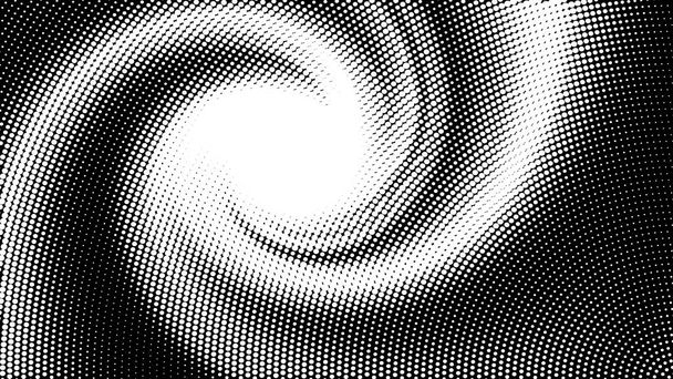 ハーフトーン効果、グラデーションのトレンディな点線の錯覚、ベクトルEPS10 - ベクター画像