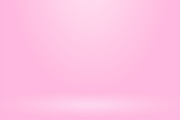 Abstrakter Hintergrund. Der Atelierraum steht leer. Mit einer weichen und sanften rosa Farbe. - Vektor, Bild