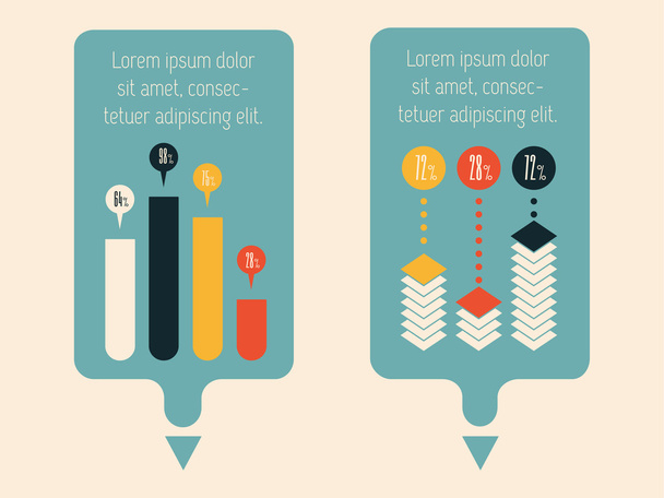 Business Infographic Elements. - Vektor, Bild