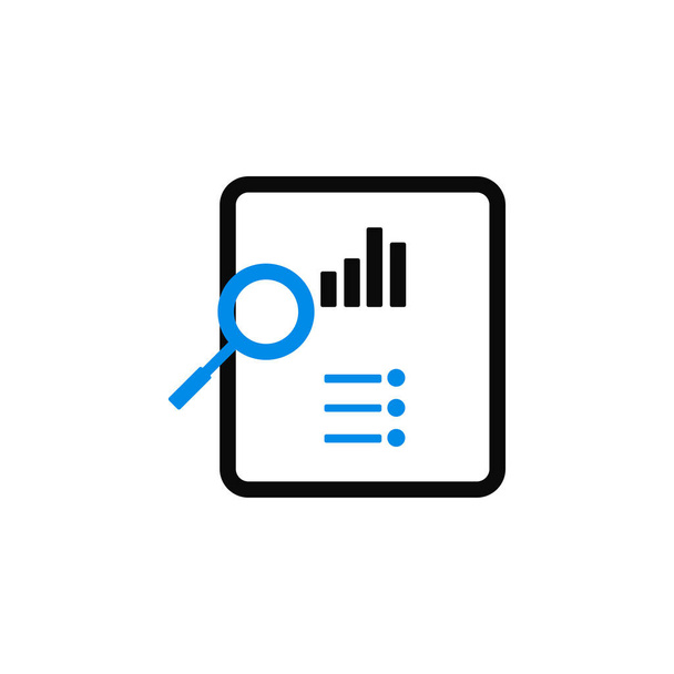 Kreativní obchodní analytická ikona, analytická ikona, koláčový graf, ikona poměru růstu - Vektor, obrázek