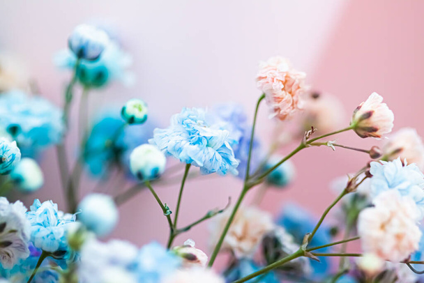 Flores en jardín, belleza floral y fondo botánico para invitación de boda y tarjeta de felicitación, naturaleza y concepto de medio ambiente - Foto, Imagen