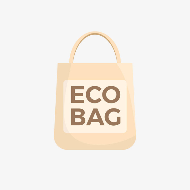 Premium Vector  Eco-bags with grocery purchases. the packaging is made of  natural recycled materials.