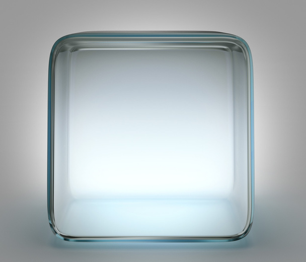 glass cube - Foto, Imagem