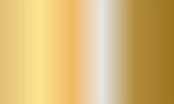 Arany háttér, arany polírozott fém, acél textúra - Vektor, kép