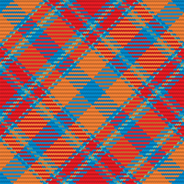 Bezproblémový vzor skotské kostkované kostky. Opakovatelné pozadí s kontrolní texturou tkaniny. Ploché vektorové pozadí pruhovaného textilního potisku. - Vektor, obrázek