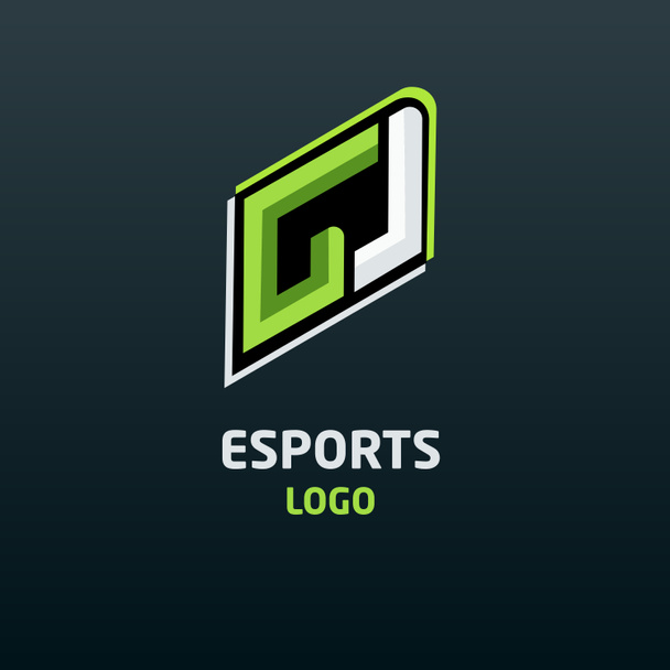 GL letter logo E sports logo design template  - Photo, Image