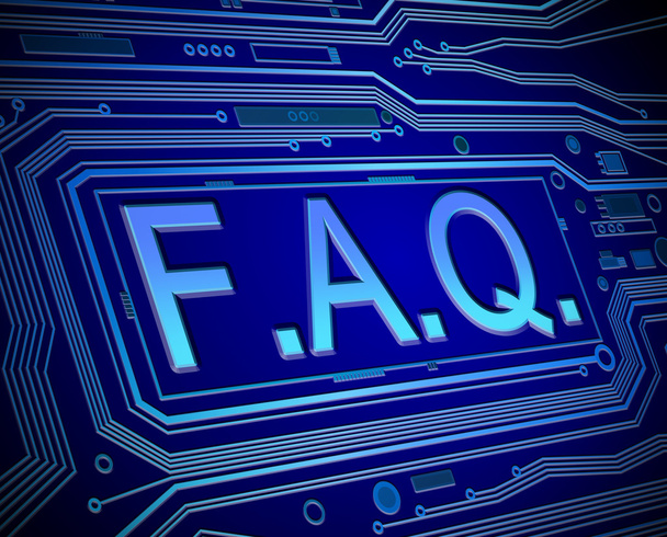 Концепція FAQ
. - Фото, зображення