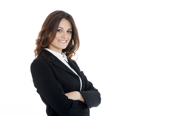 Portrait of a young attractive business woman - Foto, Bild