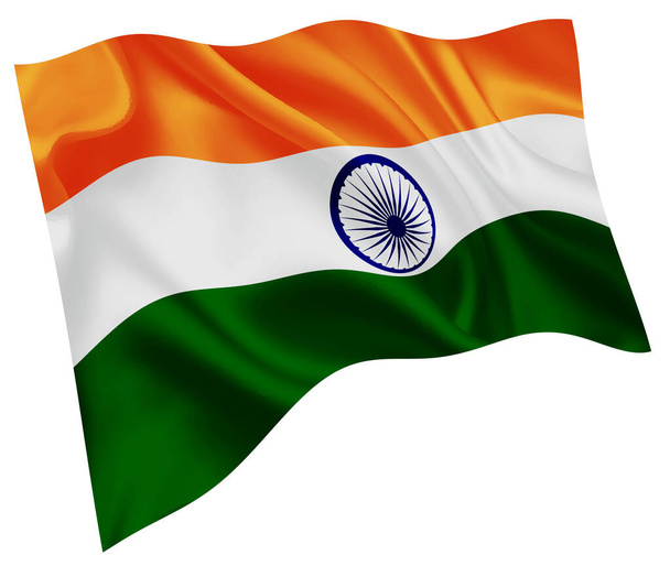 Bandiera nazionale India Icona mondiale
  - Vettoriali, immagini