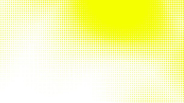 Точки напівтонна біло-жовта кольорова текстура візерунка градієнта з технологією цифрового фону. Точки поп-арту комікси з літнім тлом
.  - Фото, зображення