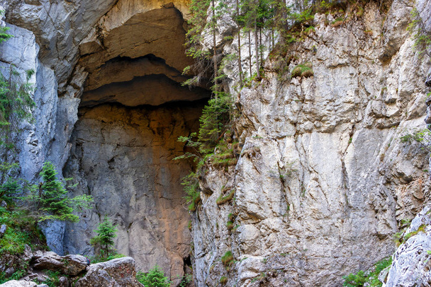 caverna do castelo maravilha no planalto Padis, no coração das montanhas Bihar, Transilvânia, na Roménia - Foto, Imagem