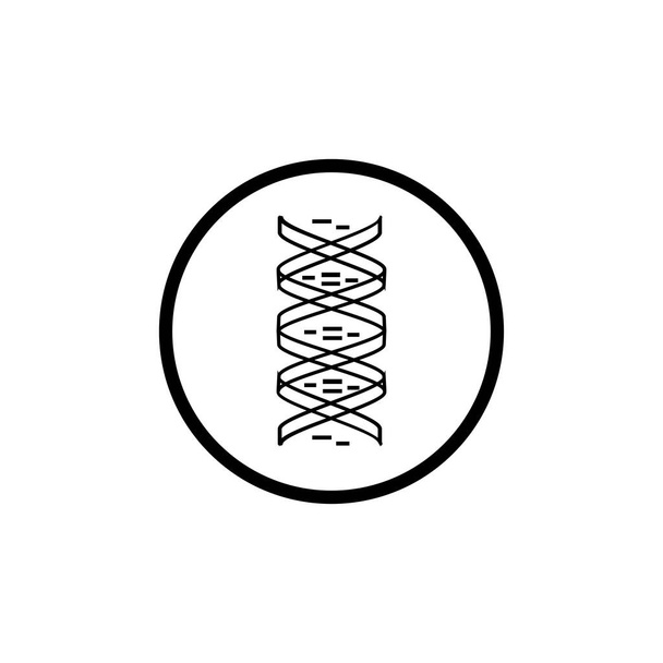 creative DNA icon , health icon, health icon - Vector, Image