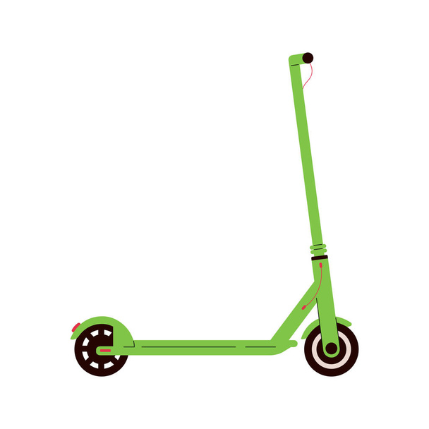 Icono de scooter eléctrico. Transporte urbano ecológico moderno. - Vector, imagen