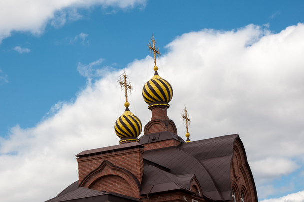 The dome of the Orthodox Church - Fotoğraf, Görsel