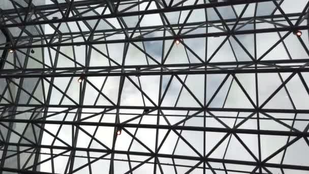 szklany dach - Materiał filmowy, wideo