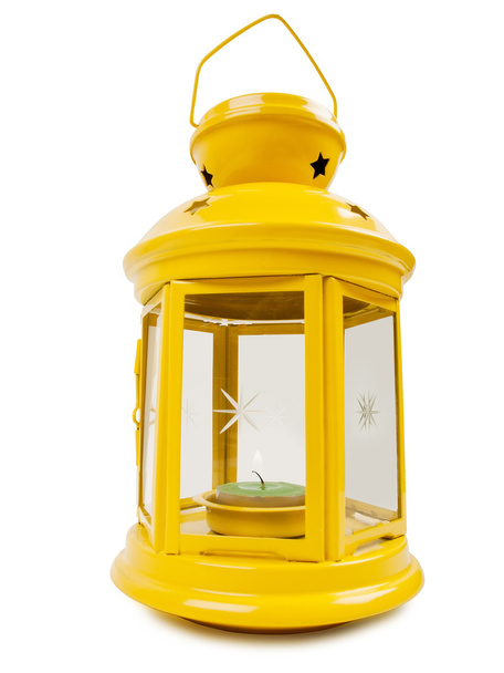 Lâmpada amarela - Foto, Imagem