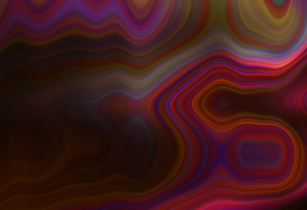 抽象的なぼやけたカラフルな波背景ビュー  - 写真・画像