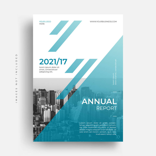 сучасний бізнес корпоративний щорічний звіт флаєрів брошури дизайн обкладинки
 - Вектор, зображення