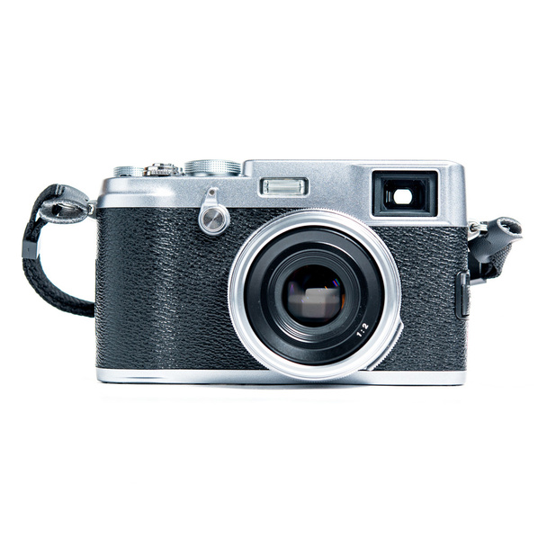 SLR Retro fotoaparát na bílém pozadí - Fotografie, Obrázek
