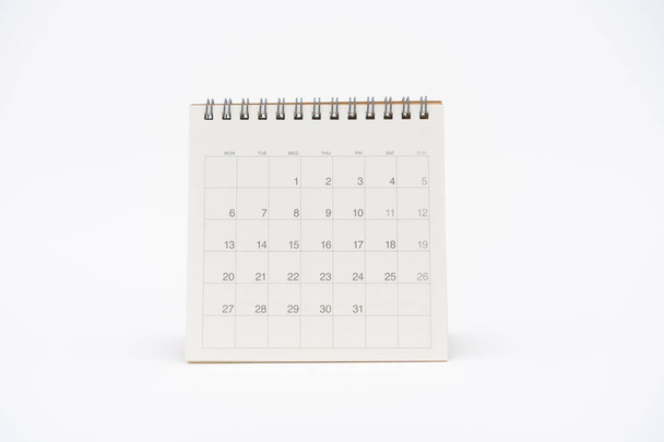 Um calendário do mês. usando como conceito de negócio de fundo e conceito de planejamento com espaços de cópia e espaço em branco para o seu texto ou design. - Foto, Imagem