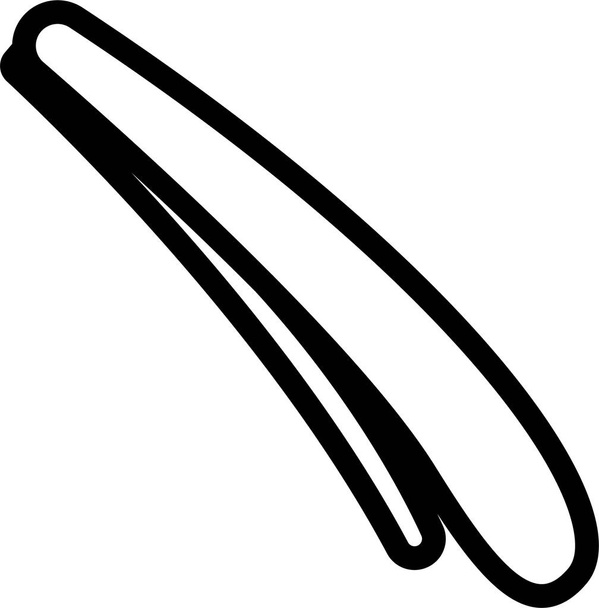 accesorio barrette clip icono en la categoría de accesorios de ropa - Vector, imagen