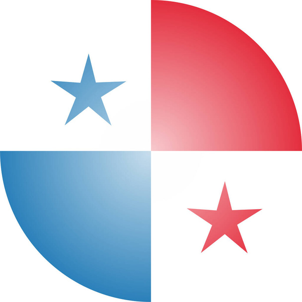 Nationales Symbol der Landesflagge im isometrischen Stil - Vektor, Bild