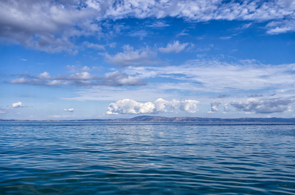 Velké moře a nebe v sithonia, chalkidiki, Řecko - Fotografie, Obrázek