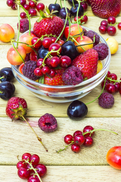 Assorted berries - Фото, изображение