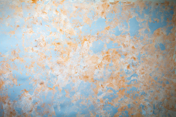 abstract textured gray blue ocher acrylic watercolor background. High quality illustration - Photo, Image