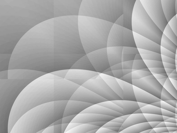 Color gris claro diseño de onda abstracta - Foto, Imagen