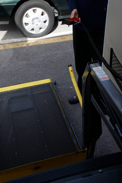 Mechanic ramp for people with disabilities - Photo, Image