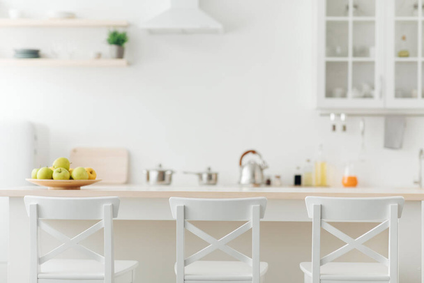 Healthy food, breakfast and modern home interior - Foto, imagen