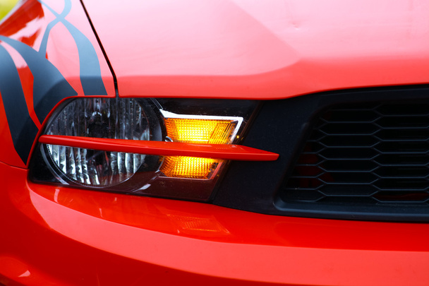 Car headlight - Photo, Image