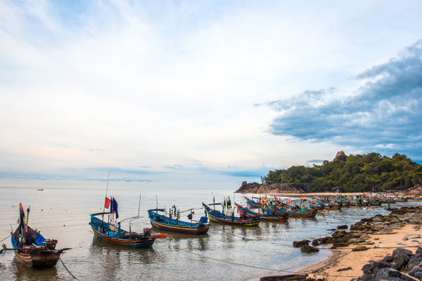 Khao Kao Seng Un pintoresco pueblo de pescadores musulmanes frente al mar Nakorn
, - Foto, Imagen