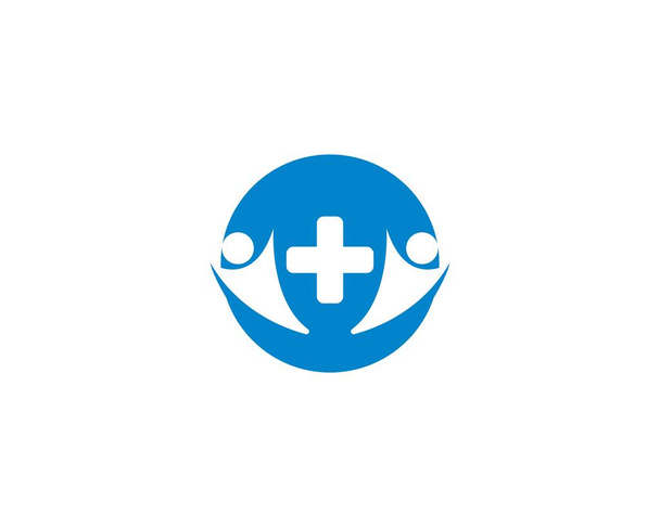 Logo médico plantilla vector icono ilustración diseño - Vector, imagen
