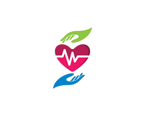 Medical logo template vector icon illustration design - Vector, Image