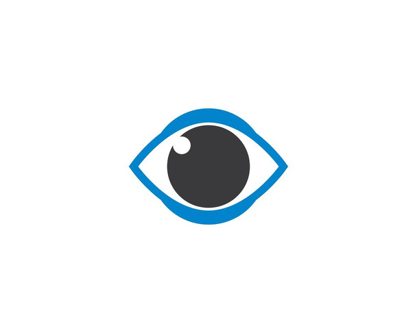 Návrh vektorového loga pro firemní péči o oči - Vektor, obrázek