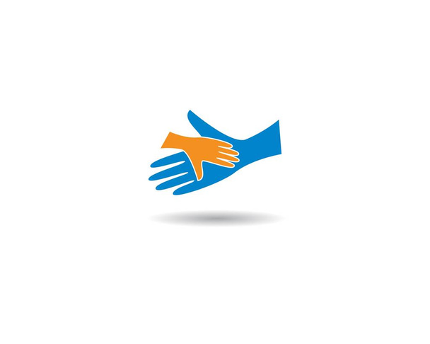 догляд за рукою шаблон логотипу вектор іконка бізнес
 - Вектор, зображення
