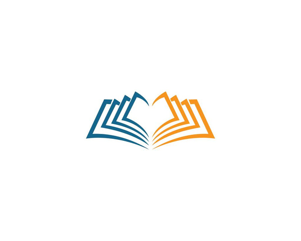 Дизайн логотипа книги - Вектор,изображение