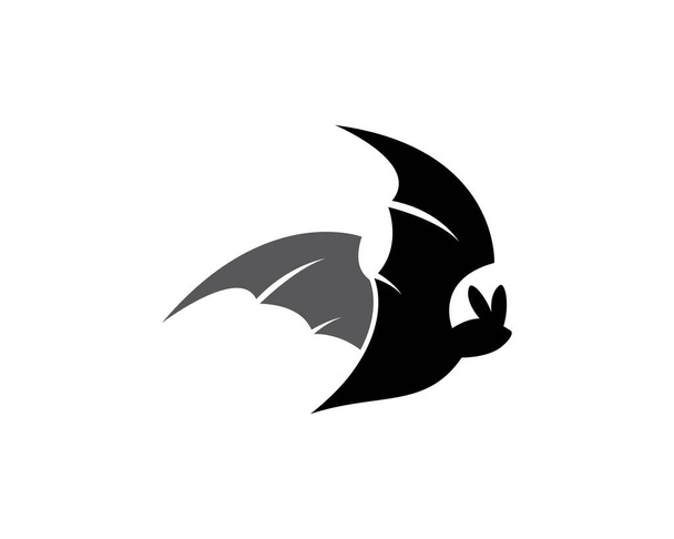 Bat logo template vector icon illustration design - Vector, Image