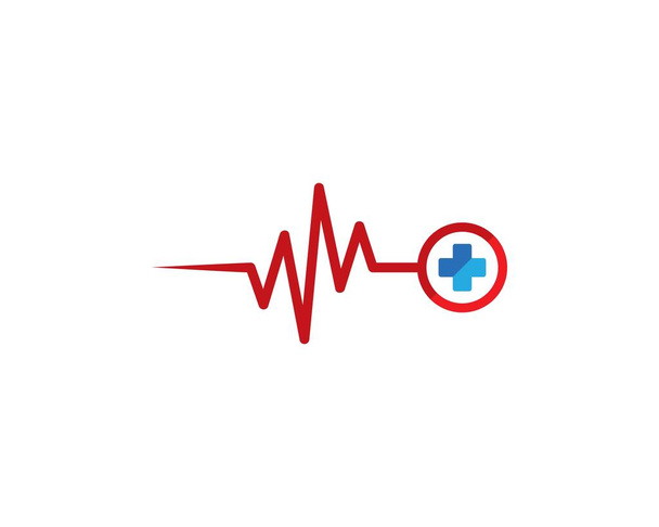 Logo medico modello vettoriale icona illustrazione design - Vettoriali, immagini