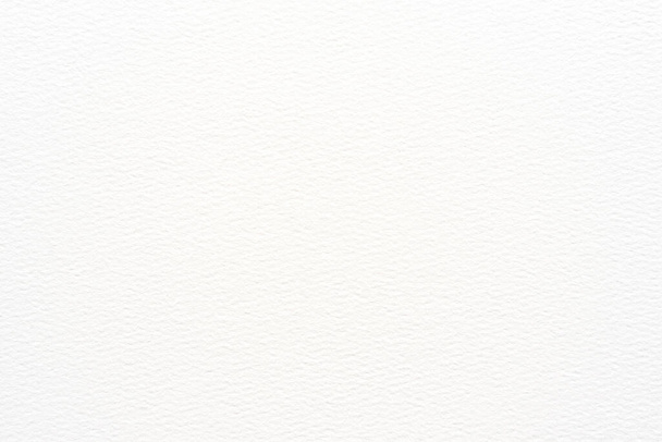 Aquarell Papier Hintergrund. Textur des weißen Papiers. Nahaufnahme. - Foto, Bild